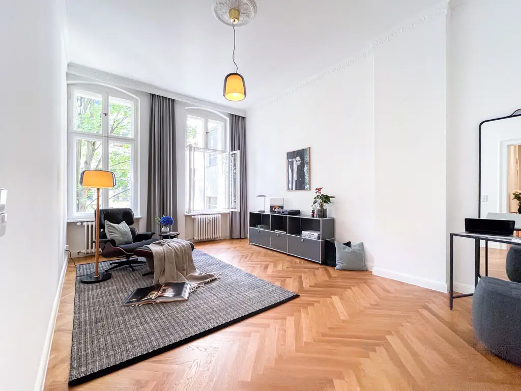 Hochwertige Altbauwohnung